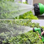 YUIOLIL Gartenschlauch Erweiterbare Flexible Wasserrohr-Bewässerungsspritzpistole für die Autowaschanlage Reinigungssystem Bewässerungssystem Bewässerungsset Wasser 150Ft