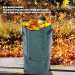 ffu Blattmüllsäcke 2 Stücke 15-Gallonen-Haushalts-Pflanztaschen Wiederverwendbarer Gartenrays Und Patio-Müllsäcke