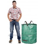 GardenMate® 3x Gartensack 272l aus robustem Polypropylen-Gewebe PP 150gsm