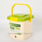 9L Bokashi Küchenkomposter Garten Küchenkomposter Starterset Komposteimer Mülleimer Eimer Kompostbehälter für Lebensmittelreste