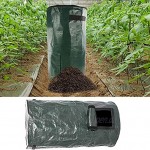 Athemeet Compost Tasche Compost-Beutel für Gartenkomposter Bin PE Umwelthausgemachte Bio-Ferment Entsorgung für für Garten-Yard