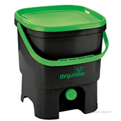 Bokashi 19750069 Komposter Organico & Aktivator schwarz grün 16l