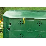 Dehner Thermokomposter 420 Liter ca. 84 x 74 x 74 cm Kunststoff grün