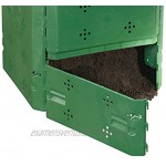 Dehner Thermokomposter 420 Liter ca. 84 x 74 x 74 cm Kunststoff grün