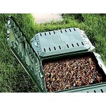 Garten Komposter 800L Grün Modul Thermokomposter Kompostbehälter Kunststoff