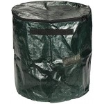 HELEISH 35L organischer Kompostbeutel-Abfallkonverter-Behälter umweltfreundlicher Kompost-Garten-Speicher Zubehörwerkzeug