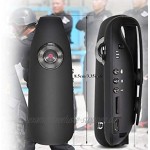 CaCaCook Kleine Körperkamera kleine versteckte Körperkamera tragbare Mini-Spionagekamera True 1080P High Video Sensor Leichtgewicht für Wandern Fahrrad Vortrag Selbstschutz Outdoor