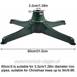 Cirdora Weihnachtsbaumständer Halter drehbarer Weihnachtsbaumständer für bis zu 3m 9.8ft Weihnachtsbaumständersockel