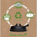 Krinner Recycling Christbaumständer Green Line M 100% recyceltes Plastik Schwarz 36 cm