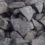 Schicker Mineral Basaltsplitt anthrazit 25 kg in den Größen 8-16 mm 16-22 mm 16-32 mm 32-56 mm ideal zur Gartengestaltung schwarzer Naturstein Splitt Basalt Splitt 11-16 mm