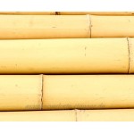 1 Stück Moso Bambusrohr gelb Gebleicht 200cm mit 12 bis 14cm Durchmesser Bambusrohr Bambusrohre Rohre aus Bambus Bambus Rohre Bambusrohr