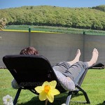 Relaxdays Zaunblende Gartenzaun Sichtschutz UV-stabilisiert wetterfest HDPE Gewebe Tennisblende 2x10 m anthrazit