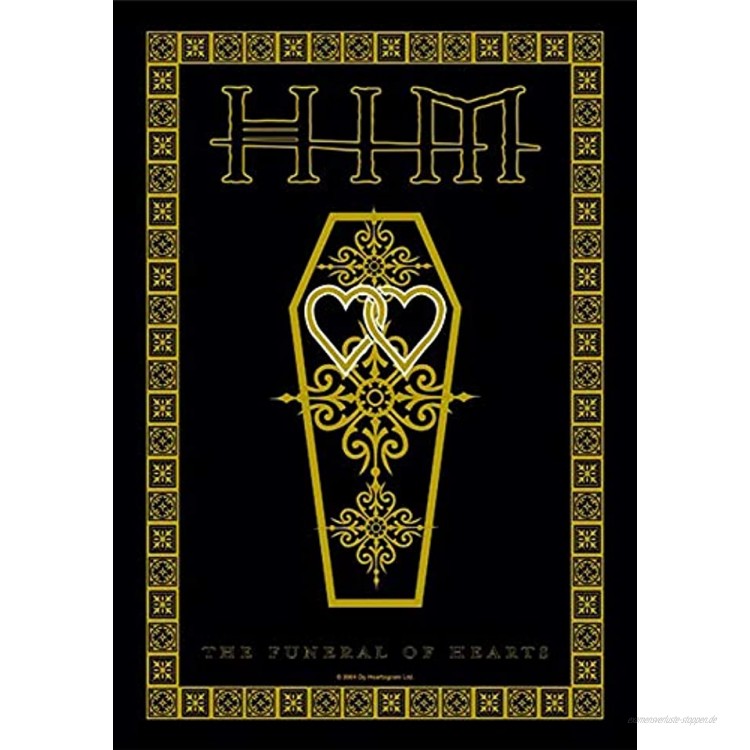 empireposter Him Funeral of Hearts Posterflagge 100% Polyester Grösse 75x110 cm