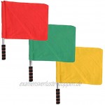 Xinwoer Signalflagge Spielhandflagge Sport Bestellflagge Praktisch für das Signalflaggen-Tool des Schiedsrichters