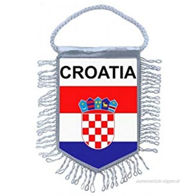 Akachafactory Wimpel Mini Flagge Fahne flaggen miniflagge Kroatien