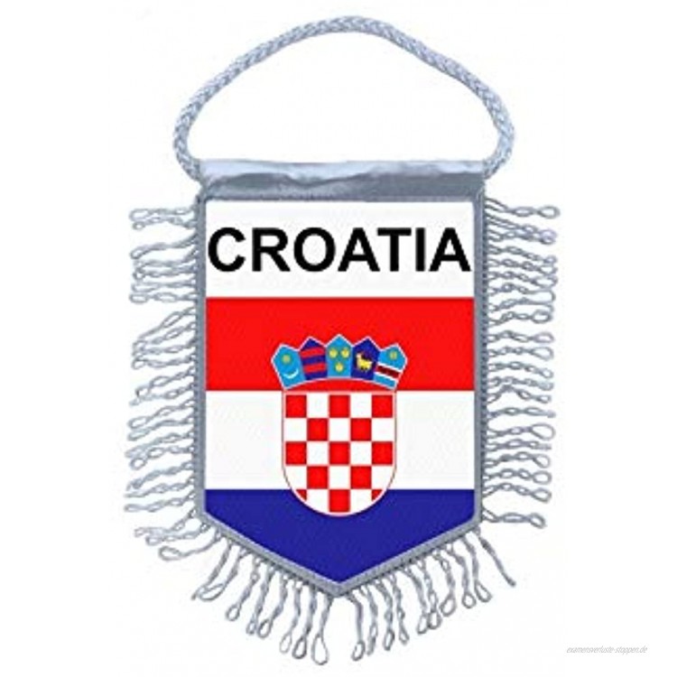 Akachafactory Wimpel Mini Flagge Fahne flaggen miniflagge Kroatien