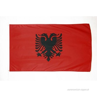 AZ FLAG Flagge ALBANIEN 150x90cm ALBANISCHE Fahne 90 x 150 cm flaggen Top Qualität