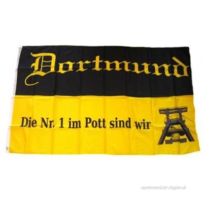 Fahne Flagge Fußball Dortmund NEU 90 x 150 cm Flaggen
