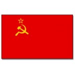 Flaggenking UdSSR Sowjetunion Flagge Fahne wetterfest mehrfarbig 150 x 90 x 1 cm