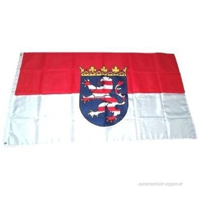 MM Hessen Flagge Fahne 150 x 90 cm wetterfest mehrfarbig 16194
