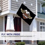 N A LLMMM Harley Davidson Fahnen Flagge Flag Banner Polyester Material Gartenbalkon Gartendekoration Im Freien 90x150cm