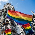 Regenbogenflagge -150 x 90 cm Lebendige Farbe UV-beständig und wetterfest Neue Homosexuell Stolz Regenbogenfahne Rainbow Flag Festival Karneval Banner mit Messingösen