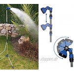 Aqua Control C2094N Garten-Dusche mit Stange und Brausekopf