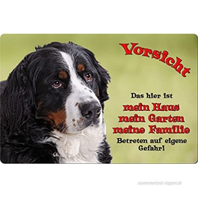 +++ BERNER Sennenhund Metall WARNSCHILD Schild Hundeschild Sign BNS 01 T1