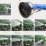Cabilock Regenstab Garten-Sprühkopf verstellbarer Sprühkopf langer Stange Sprühnebel für Rasen Hof Auto