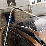 Wakauto Hochdruckreiniger Stab Gartenschlauch Sprühdüse Sprinkler Reinigungswerkzeug mit Schlauchdüse für Autowäsche Gartenbewässerung Fensterreinigung