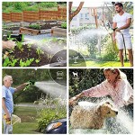 MAEXUS Flexibler Gartenschlauch 15M 50FT Wasserschlauch Flexibel Erweiterbar Wasserschlauch mit 10 Funktionen Garten Handbrause Gartenschlauch für Gartenbewässerung Reinigung und Autowäsche