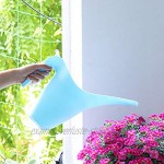 1 STK 1000 ml Wiederverwendbare Leere Gießkanne Tragbare Plastikgießflasche mit langem Auslauf die Gießkanne Perfekt für die Gartenarbeit im Freien Zimmerpflanzen