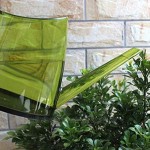 Delmkin Gießkanne 1.4L Kunststoff Gieskanne mit Langem Auslauf Gartengießkanne für Innen- und Außenbereich Grün